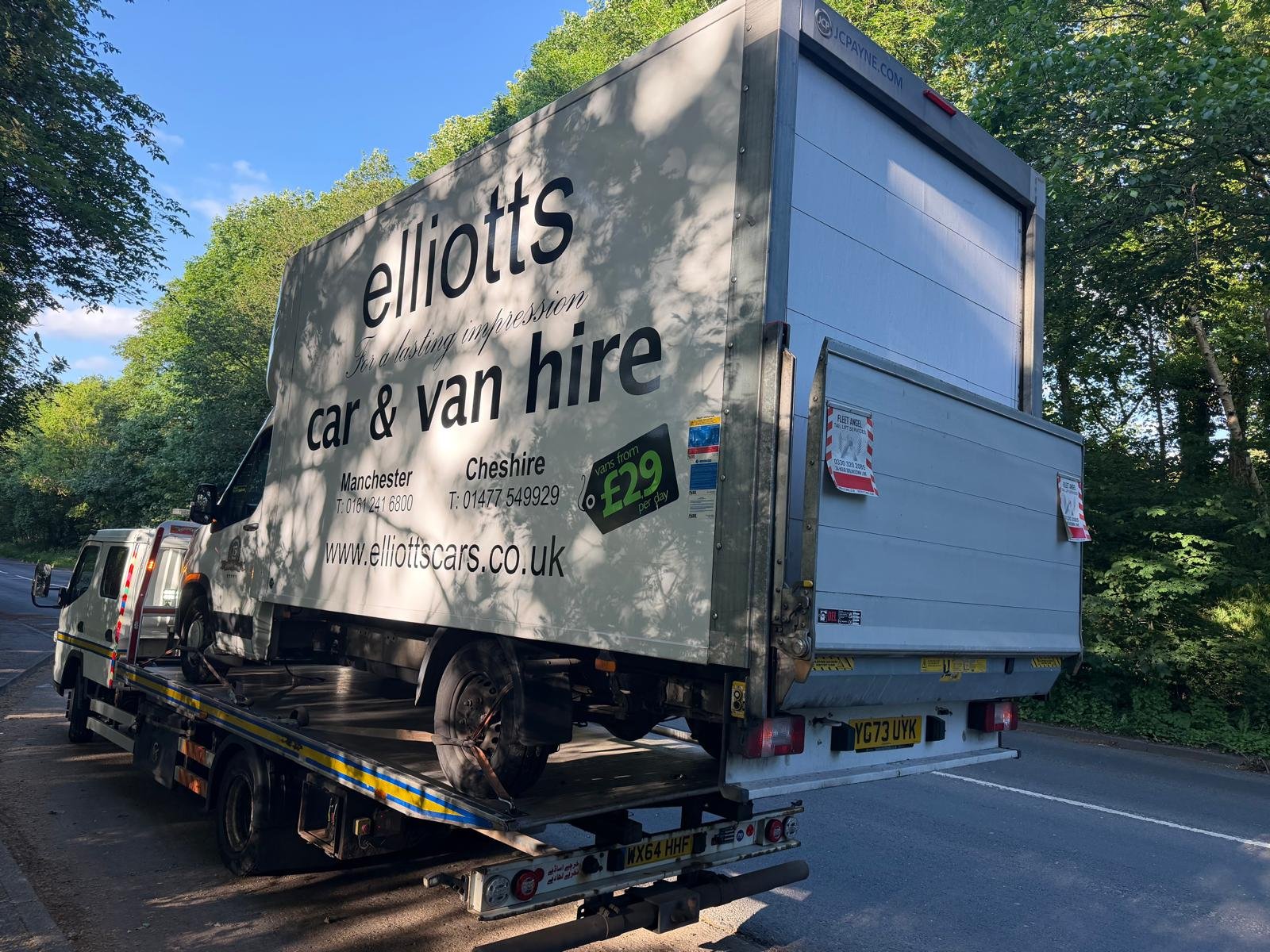 Commercial Luton Van Recovery